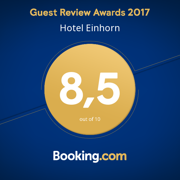 Booking.com Gäste Award - Bewertung 8,5